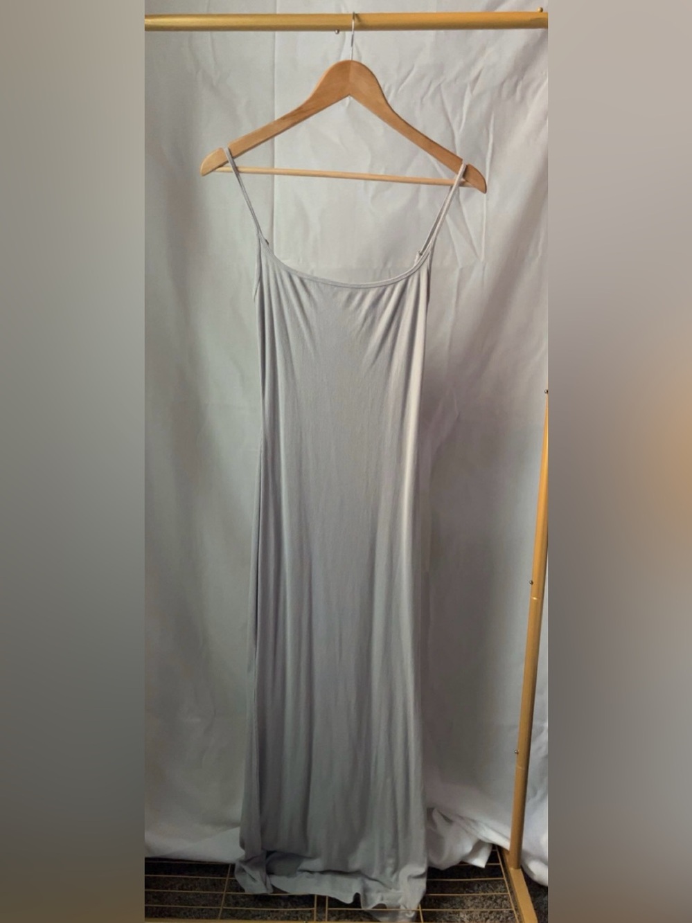wild fable Light Gray Maxi Slip Dress
